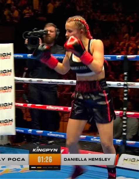 daniella hemsley nide|Daniella Hemsley: The Boxing Flash Unleashed